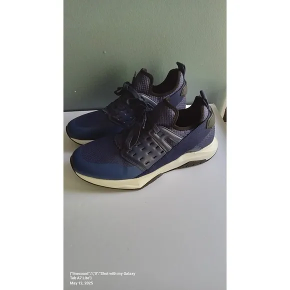Marc Fisher Sneakers Athletic Training Gym Casual Blue Shoes
