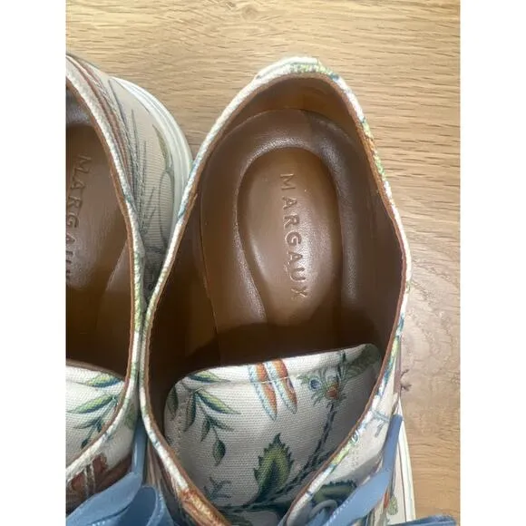 Margaux x Schumacher Floral Tennis Shoes Size 44 IT/13 US