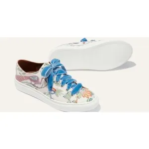 Margaux x Schumacher Floral Tennis Shoes Size 44 IT/13 US
