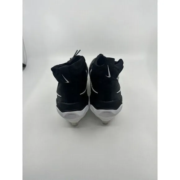 Men Nike Alpha Huarache NXT Black White Baseball Cleats DJ6517-001 Size 8