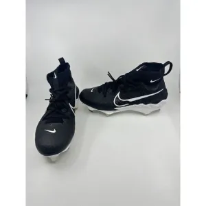 Men Nike Alpha Huarache NXT Black White Baseball Cleats DJ6517-001 Size 8