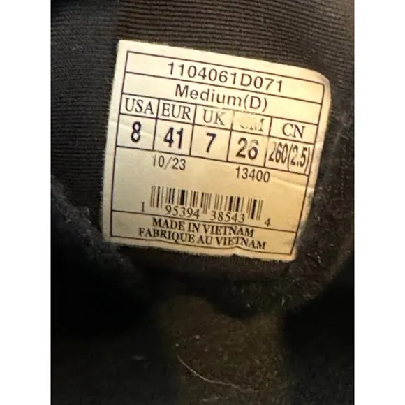 Mens 8 Brooks Ghost Max Grey Volt Black Athletic Road Running Shoes 1104061D071
