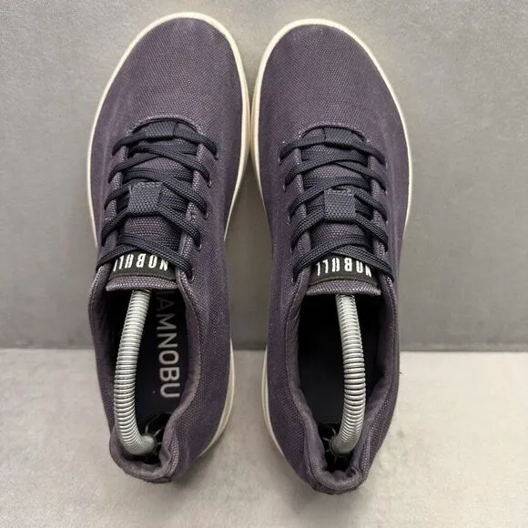 Mens 9.5 / Womens 11 NOBULL Canvas Trainer Shoes Dull Blue Training CrossFit