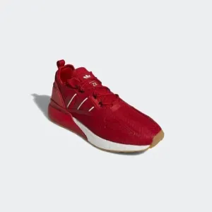 MEN'S Adidas Originals ZX 2K Boost Scarlet Gum Running Shoes GY5806