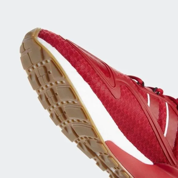 MEN'S Adidas Originals ZX 2K Boost Scarlet Gum Running Shoes GY5806