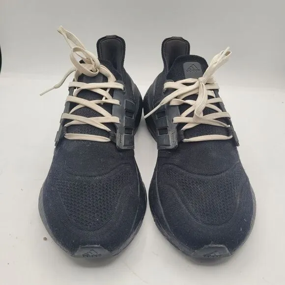 Mens Adidas Ultra Boost 22 Size 10 Athletic Sneakers‎ Triple Black Core GZ0127