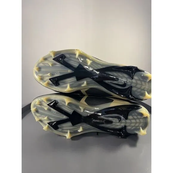 Men's Athletic Size 14.5 Nike Alpha Menace Elite Football Cleat Black &amp; Tan