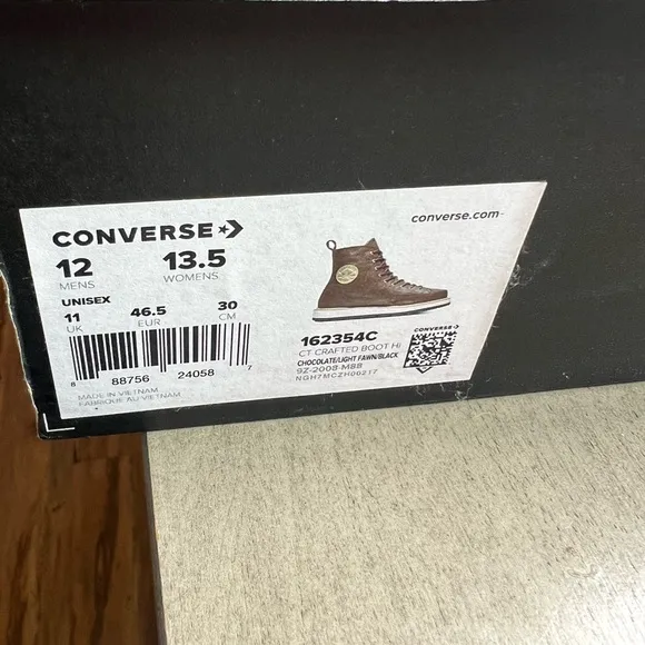 Men's Brown Leather Chuck Taylor Crafted Men’s Boots