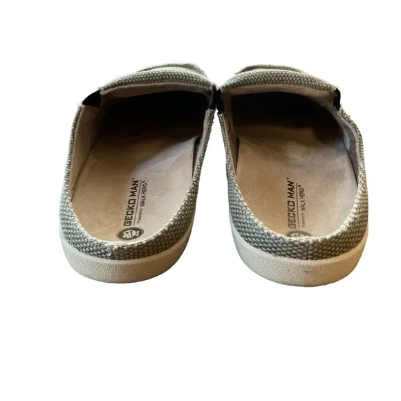 Men’s Gecko Man Size 14 Arch Support Indoor/Outdoor Mules Slip On Shoes