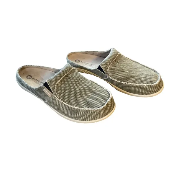 Men’s Gecko Man Size 14 Arch Support Indoor/Outdoor Mules Slip On Shoes