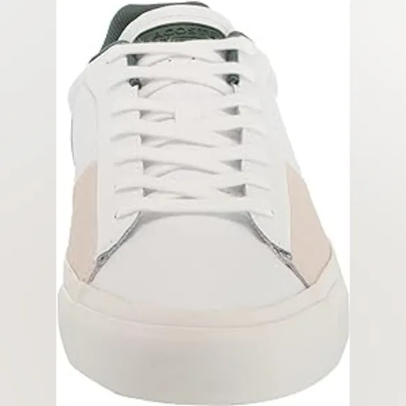 Mens Lacoste Leather Sneakers L006 SMA Size 13 Athletic Shoes NEW Green White