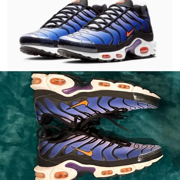 Men’s Nike Air Max Plus 'VoltagePurple BQ4629-002 Sneaker Tennis Shoes size 9