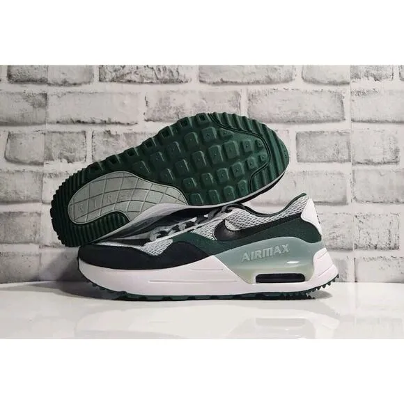 Men's Nike College Air Max SYSTM x Michigan State MSU Shoes DZ7747-001 Size 9
