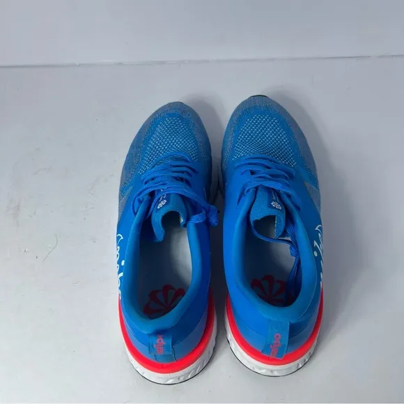 Mens Nike Odyssey React 2 Flyknit Running Shoes Blue/White Sz 10 BV5730-400 New