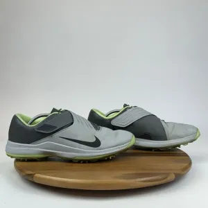 Mens Nike TW '17 Tiger Woods Wolf Grey Spiked Golfing Cleats Shoes Size 13 D GUC