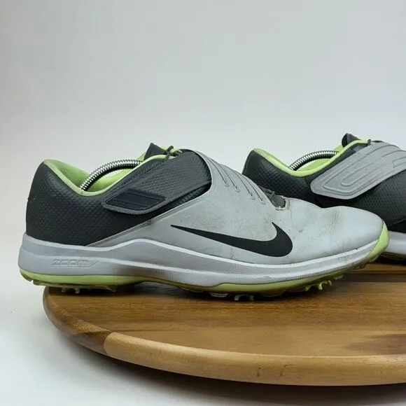 Mens Nike TW '17 Tiger Woods Wolf Grey Spiked Golfing Cleats Shoes Size 13 D GUC