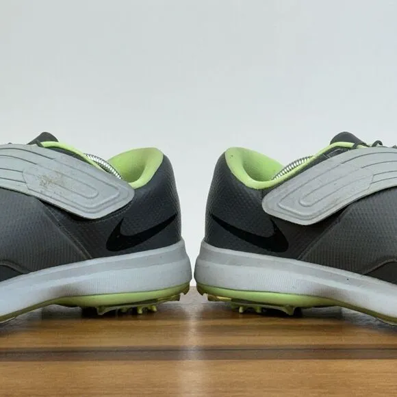 Mens Nike TW '17 Tiger Woods Wolf Grey Spiked Golfing Cleats Shoes Size 13 D GUC