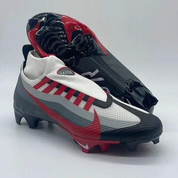 Men’s Nike Vapor Edge 360 Pro TB Black Red Football Cleats  DV0778-002