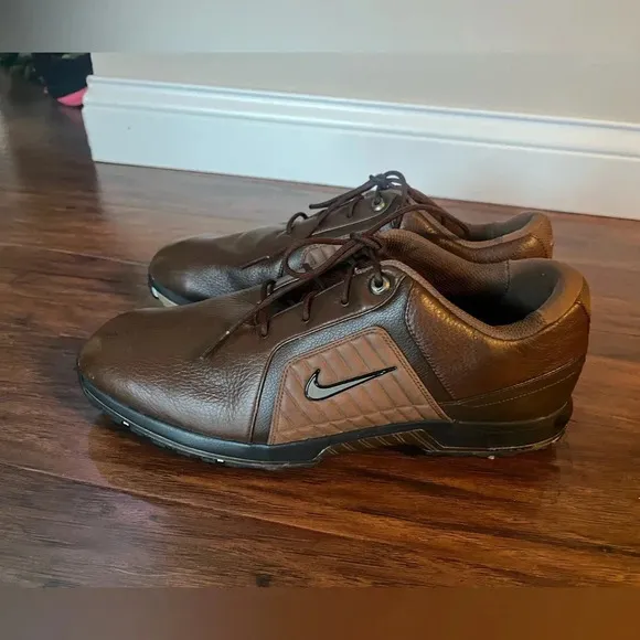 Men’s Nike Zoom Trophy Golf Shoes-Brown size 11.5