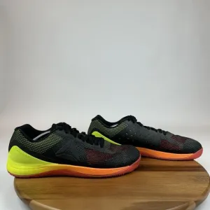 Mens Reebok Nano 7.0 Vitamin‎ C Black Athletic Crossfit Sneakers Shoes Size 13 D