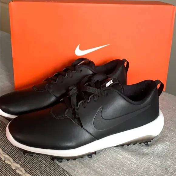 Mens Roshe g tour golf cleats new with box black