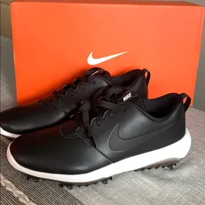 Mens Roshe g tour golf cleats new with box black