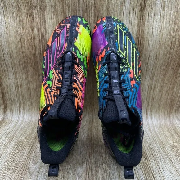 Men's Size‎ 13 - Adidas Adizero 12.0 Mismatch Black Football Cleats Shoes IG9569