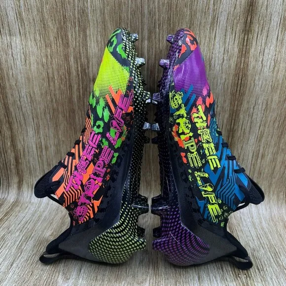 Men's Size‎ 13 - Adidas Adizero 12.0 Mismatch Black Football Cleats Shoes IG9569