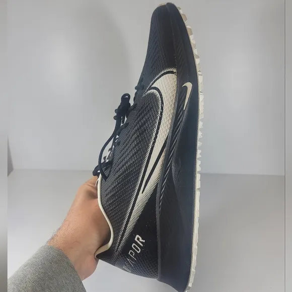 Mens Size 13 Nike Vapor Edge Pro Turf Football Black White Shoes CD0086-001