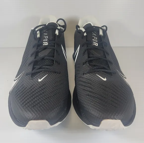Mens Size 13 Nike Vapor Edge Pro Turf Football Black White Shoes CD0086-001