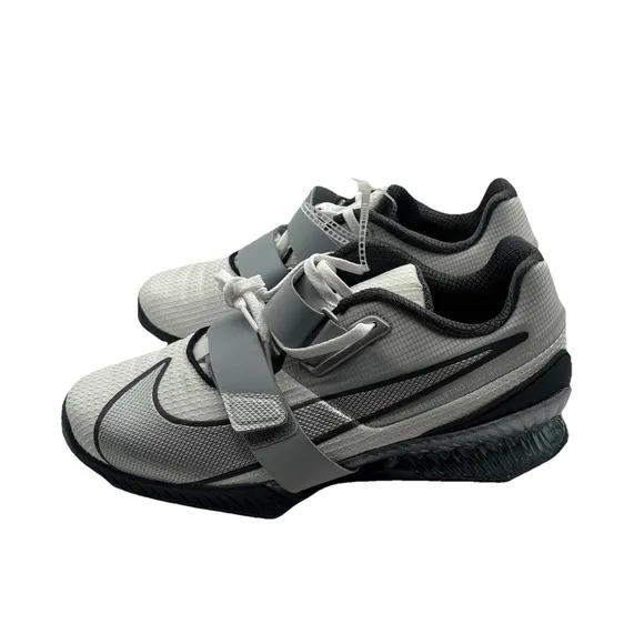 Men's Size 9 Nike Romaleos 4 Weightlifting Shoes Wolf Grey Dust FZ8663-100