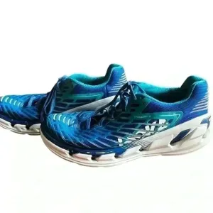 Mens Sz 9 HOKA Vanquish 3 Road Running Shoes - Medieval Blue / Blue