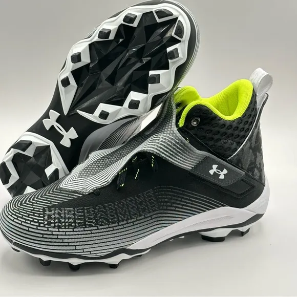 Men’s Under Armour 3025085 UA Highlight Hammer MC Football Cleats Shoes Size 8.5