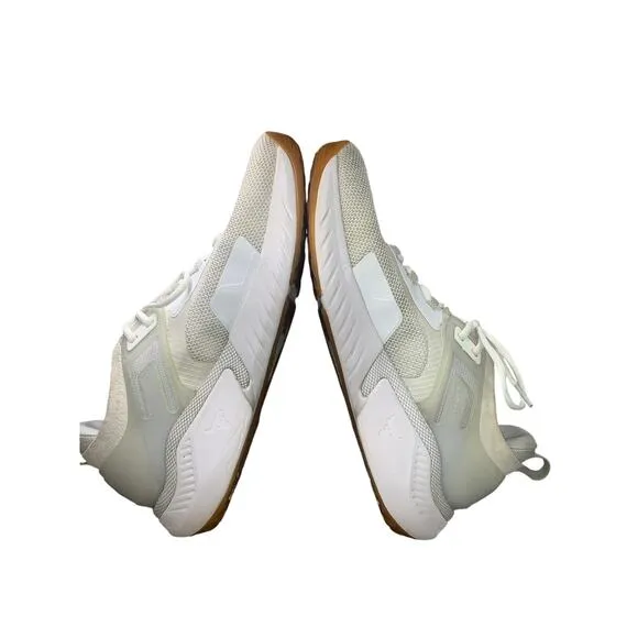 Men's Under Armour Project Rock 5 White Gum Training Shoes Size 14