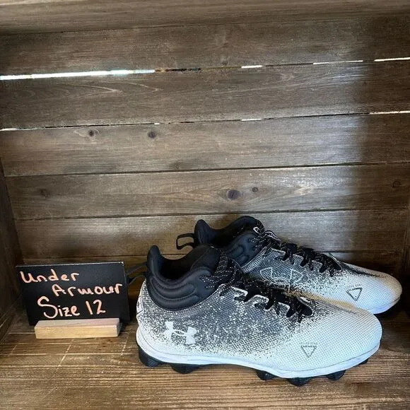 Mens Under Armour Spotlight Franchise RM 2.0 Football Shoes Cleats Size 12 M GUC