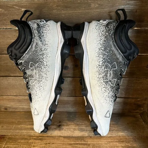Mens Under Armour Spotlight Franchise RM 2.0 Football Shoes Cleats Size 12 M GUC