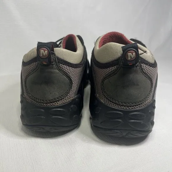 Merrell Chameleon 2 Hiking Shoes Men's Size 8.5 Stretch Black Red Outdoors Creek