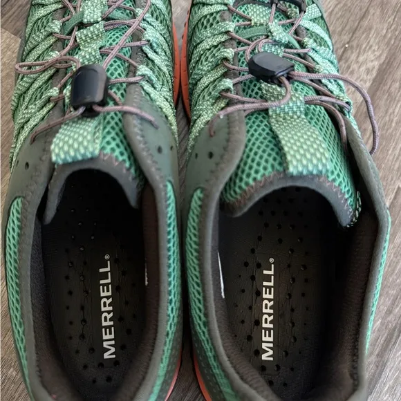 Merrell Green and Coral Hiking Shoes