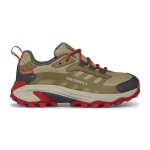 Merrell Kids' Hiking Shoes Moab Speed 2 Low Waterproof Size 6