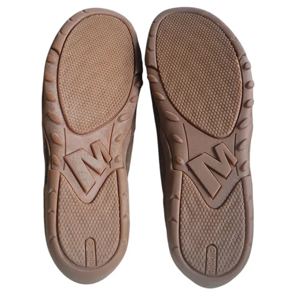 Merrell Men’s 9 Brown Suede Slip-On Shoes Comfort MOVE Sole Casual Loafer J61509