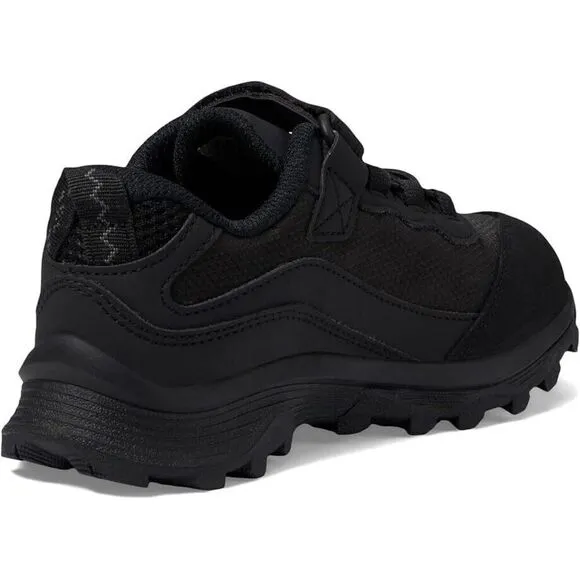 Merrell Moab Speed MK266277 Sneaker Kids 5 Black Low A/C Waterproof Shoes FZP165