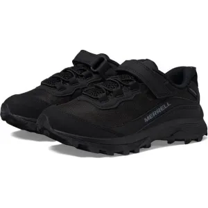 Merrell Moab Speed MK266277 Sneaker Kids 5 Black Low A/C Waterproof Shoes FZP165