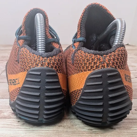 Merrell Move Glove Tennis Shoes Sneakers Orange Teal Men's 9.5