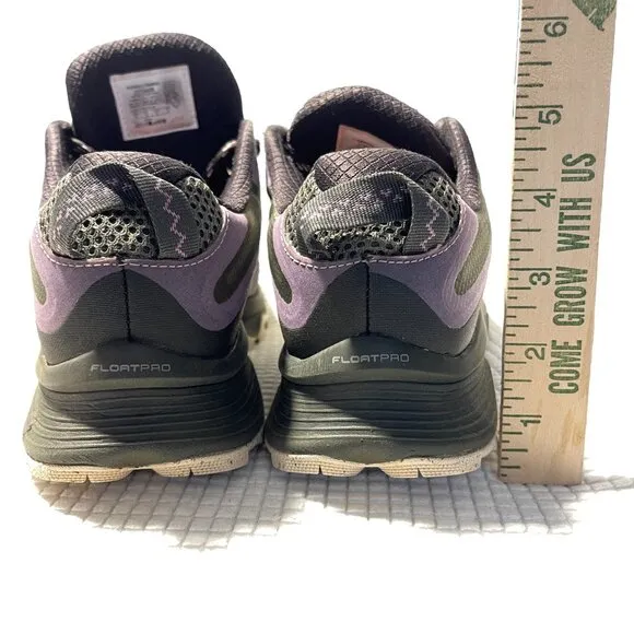 Merrell Women 10 Moab Speed Black Vibram Sole Trail Running Hiking Shoes J125408