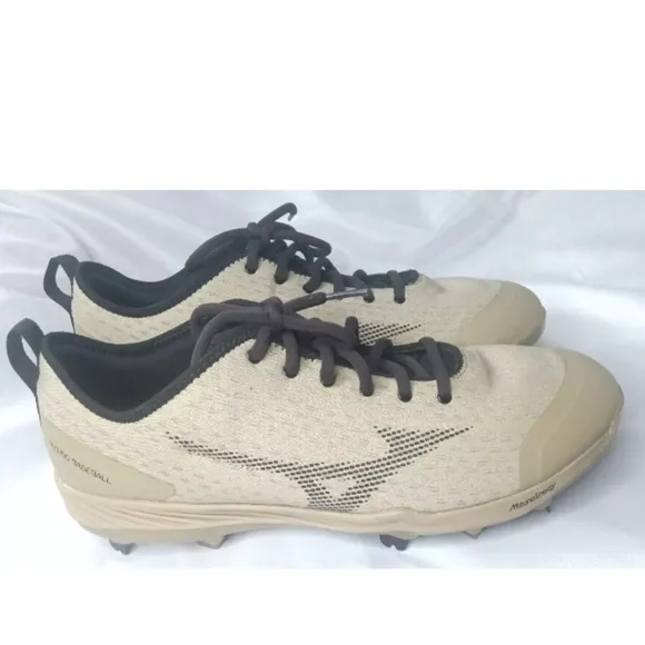 Mizuno Men's Metal Baseball Cleats Size 11.5 Men's Shoes Brown