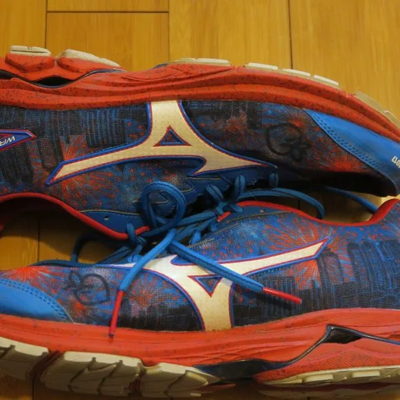 Mizuno Wave Rider 20 Running Shoes Peachtree Road Race 2017 ATL Men's 13