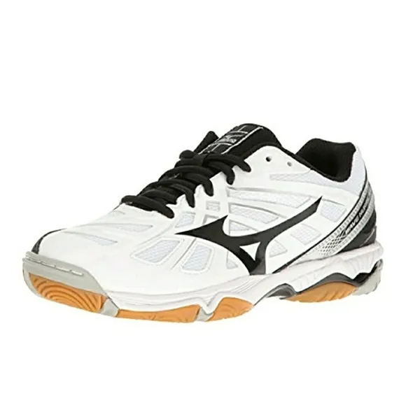 Mizuno Woman's Wave Hurricane 3 Indoor Shoes Whit