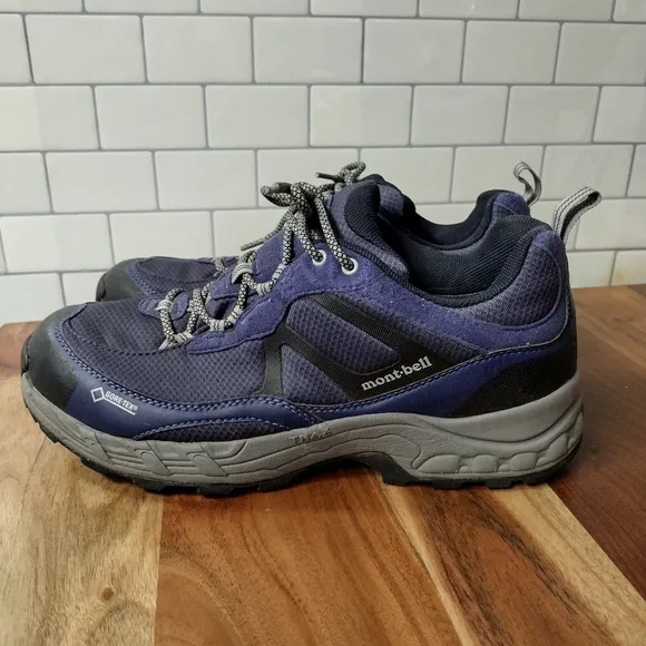 Montbell trail gripper Japan trax shoes goretex waterproof shoes size 9.5