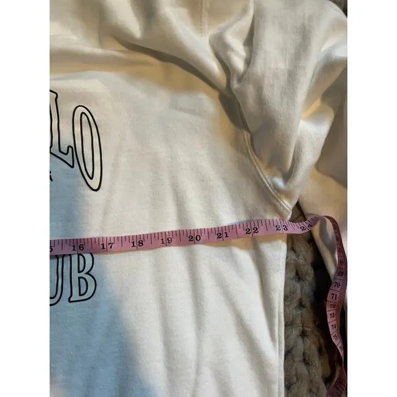 Monte carlo tennis club  crew pull over size large