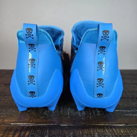 NEW Adidas Adizero 12.0 Poison Mens Size 14 Football Cleats Blue Black IG7209